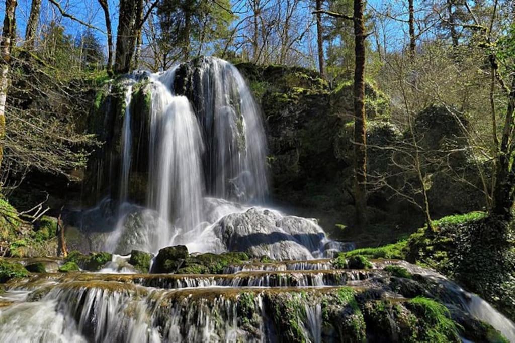 Gite Chalet, Au Doubs Logis Pierrefontaine-les-Varans Exteriör bild
