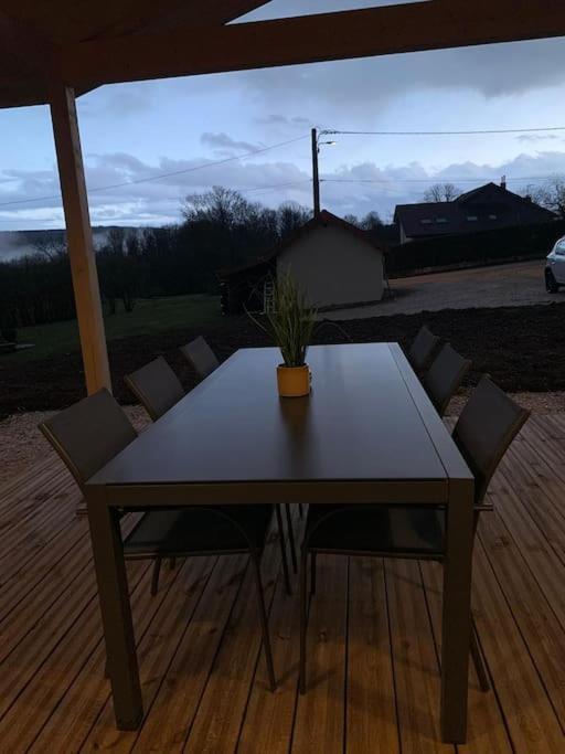 Gite Chalet, Au Doubs Logis Pierrefontaine-les-Varans Exteriör bild