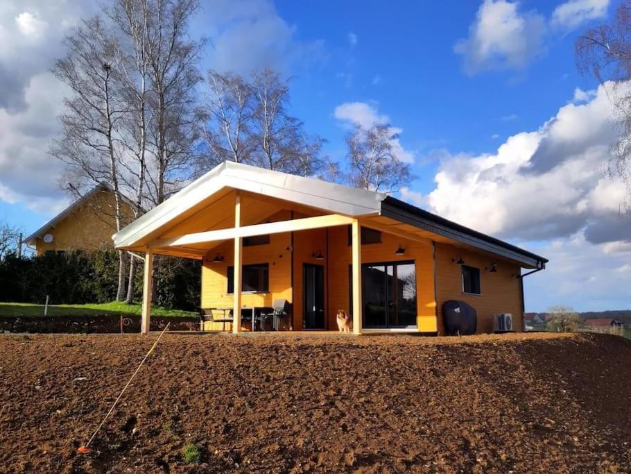 Gite Chalet, Au Doubs Logis Pierrefontaine-les-Varans Exteriör bild