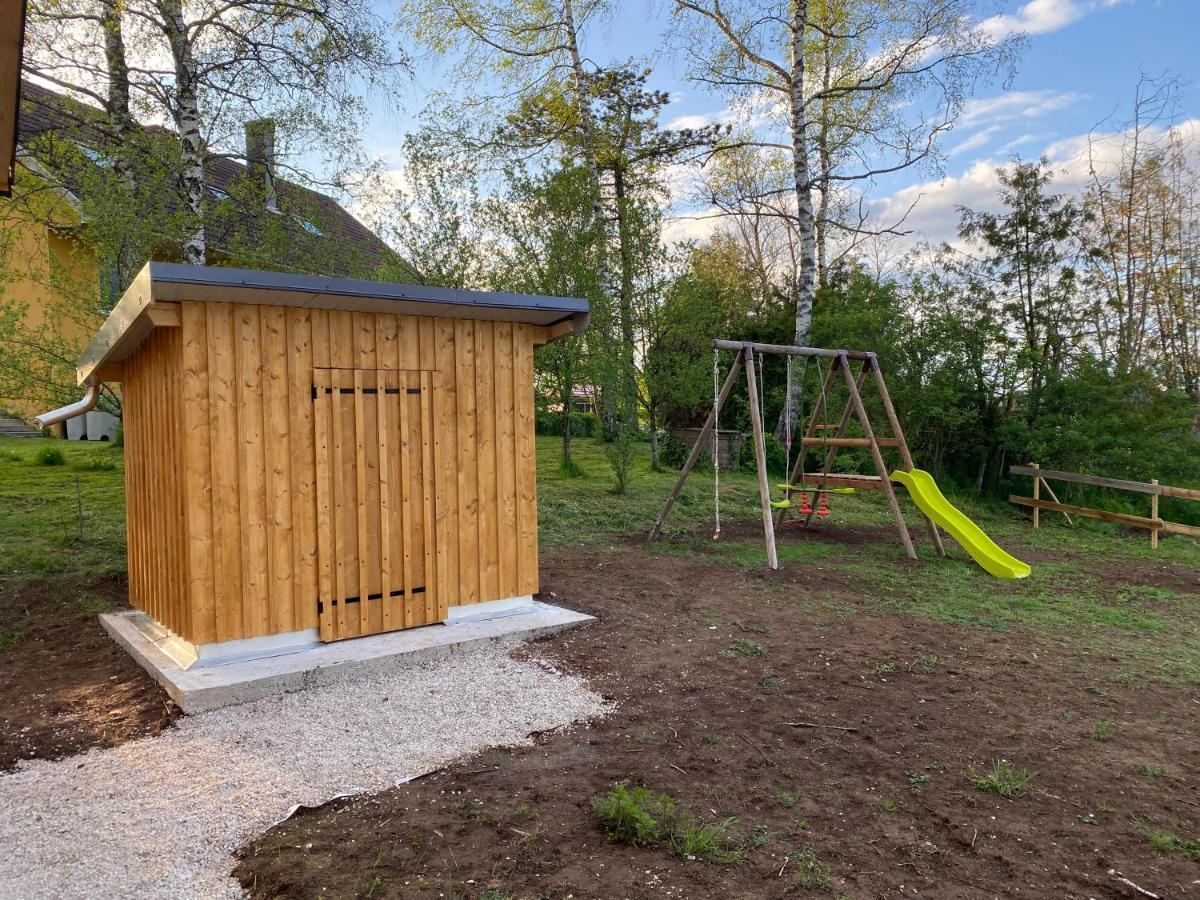 Gite Chalet, Au Doubs Logis Pierrefontaine-les-Varans Exteriör bild
