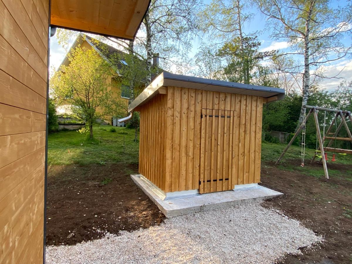 Gite Chalet, Au Doubs Logis Pierrefontaine-les-Varans Exteriör bild